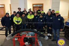 Idrovora per il distaccamento di Castel di Sangro