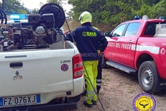 Incendio a Pizzoferrato (CH) 8 settembre 2026