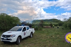 Incendio Castel di Sangro località Lo Speno lato dx del fiume Sangro 19/05/2026