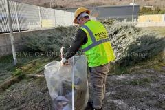 Smontaggio tende centro vaccinale  2 Gennaio 2023