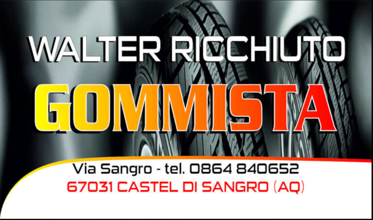 Walter ricchiuto gommista