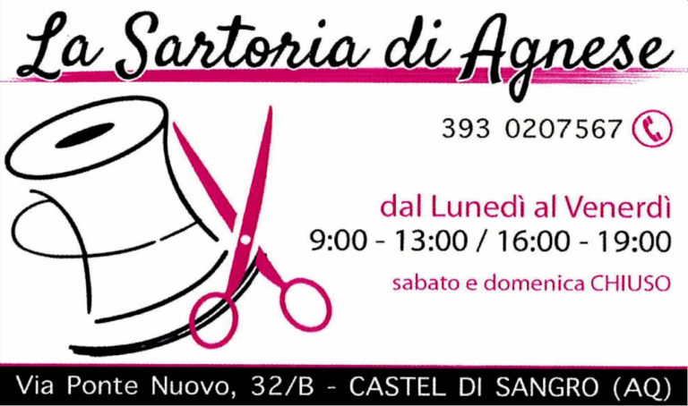 La Sartoria di Agnese